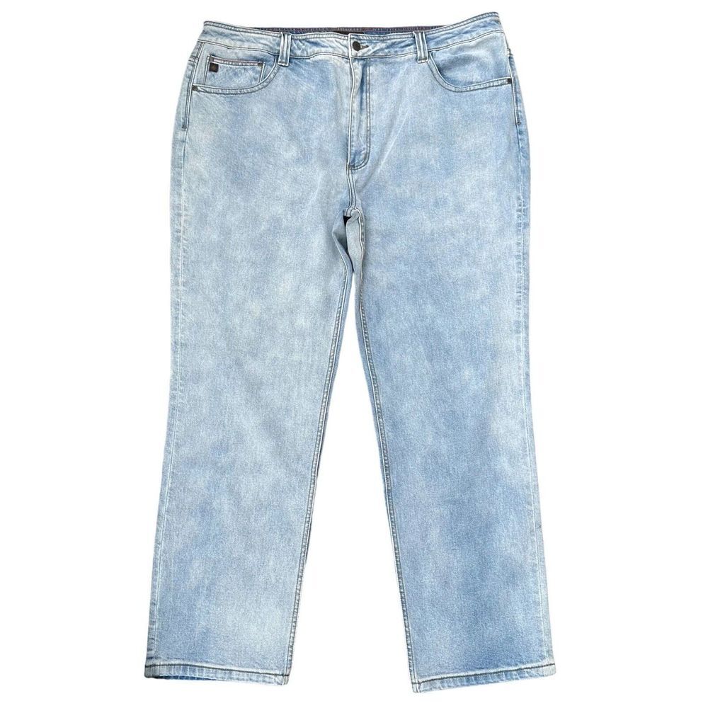 The Territory Ahead Mens 42x32 Blue Relaxed‎ Fit Straight Leg Denim Jeans NEW